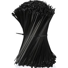 TyrannoTie 束線帶 100入 T-450, 1套, 黑色