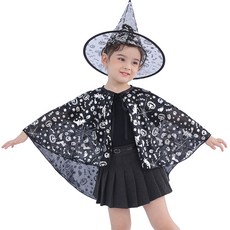 P&B UNITY 兒童女巫帽斗篷組