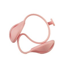 블루레이크 케이블 전선 코드 정리 클립 홀더, 5개, 핑크