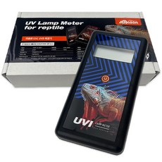 Amazon 爬蟲類用 UVI 測量儀 UVI01, 混色, 1個