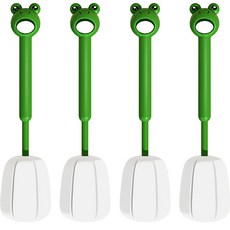 青蛙奶瓶刷, 4個, 綠色