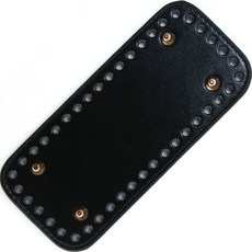 Knitt 高級皮革方形包底材料工具, 黑色, 1個