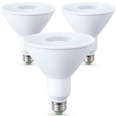 cityo LED植物生長陽光燈 16W PAR38, 晝白色, 3個