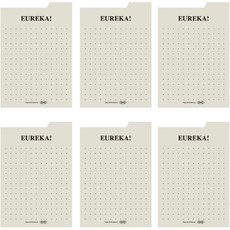 PLEPIC 黏性索引便條紙 12 EUREKA, 綠色, 1入, 6個