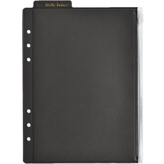 PLEPIC Classy A5活頁夾口袋 黑色, 1個