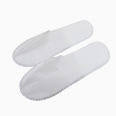 Maket Gamseong 飯店不織布拖鞋 4mm, 白色, 30個