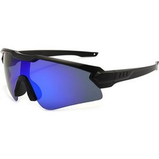 Kobuki 偏光鏡片運動護目鏡太陽眼鏡, 藍色 + 黑色