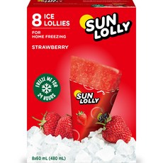 코로 썬롤리 아이스 딸기 8p, 480ml, 1개