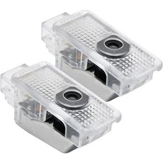 EXCELITE Audi專用一體型鏡頭8K LED車門燈, 2個, 基本