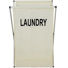 강블리라이프 빨래바구니 1칸, 아이보리