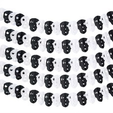 P&B UNITY 萬聖節紙彩旗, 06 骷髏, 5個