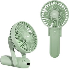 CPL 보조배터리 겸용 미니 휴대용 선풍기 2p, CPL190HFG, 그린, 그린