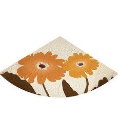 Daysoy 花朵浴室地墊, 1個, N10