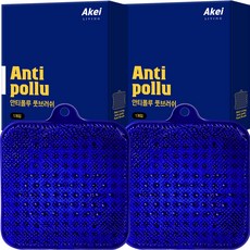 아케이 리빙 안티폴루 풋 브러쉬, 1개입, 2개