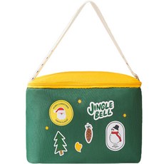 Midong Market 4色露營用保冷袋, 綠色