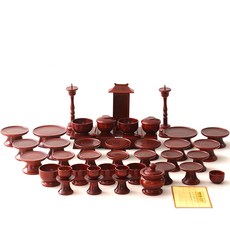 Joeunworld 宗家水曲柳福祭器套組, 1套, 祭器 47p