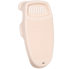 모던모어 세탁 미끄럼 방지 빨래판, 베이지, 1개