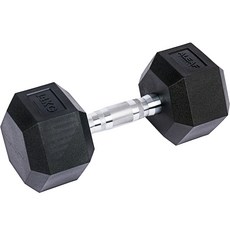 ALEAF 無味PEV六角啞鈴, 14kg, 1個