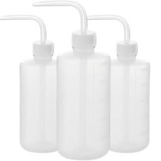 Walled Gardening 細口澆水壺 多肉植物灑水器 500ml, 3個, 透明