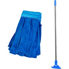 크린메이트 극세사 마포 수세미형 + 스텐 마포대 세트, 1세트