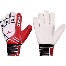 His Plan 足球守門員手套, 紅色, 1套