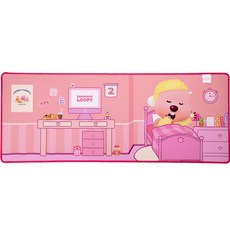 로이체 잔망루피 논슬립 생활방수 데스크 마우스 장패드 ICNS-RMP-B-LP, 혼합색상, 1개