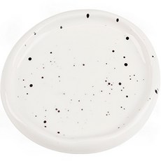 4色鍍鎳閃亮展示用圓形托盤, 圓點