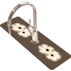 Sonio 防濺花朵圖案水龍頭墊 14 x 60 cm, TYPE 03, 1個