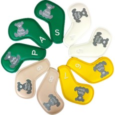 泰迪熊角色鐵桿套9件組, 混合色