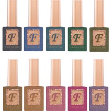 FROM THE NAIL Nocturne 凝膠指甲油10件組, 100g, 混合色, 1個