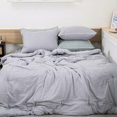 莫代爾素色四季薄被寢具組