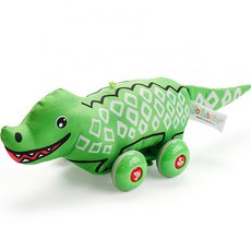 jollybaby 布質迴力車動物玩偶, 3. 鱷魚, 1個