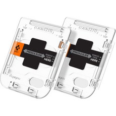 슈피겐 강화유리 휴대폰 액정보호필름 tREZ핏 AGL06525 2p 세트, 1세트