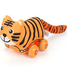 jollybaby 布質迴力車動物玩偶, 2. 老虎, 1個