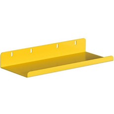 퍼니셀러 타공판 액세서리 보호 선반 L, 1개, 옐로우