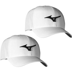 Mizuno 美津濃 RB Faithful 高爾夫球帽 52KW2360 2入, 白色