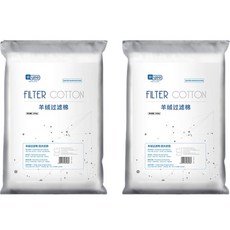 Mimineaqua 觀賞魚用YEE高密度過濾棉濾棉 280g, 2個