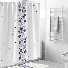 Sonio 綠葉自然風浴簾 TYPE03, 多色(混合), 1個