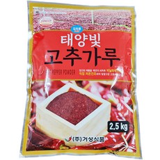 태양빛 고추가루 중국산 김치 깍두기용, 2.5kg, 1개