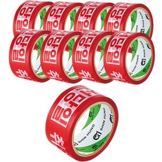 SHINHUNG 包裹小心輕放當日新鮮配送韓文警語膠帶 40m, 9個