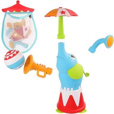 Yookidoo 噴噴變身大象噴水洗澡玩具 40416, 混合顏色