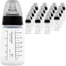 라이크맘 유아용 PP 젖병, 150ml, 20개, 화이트 + 그레이