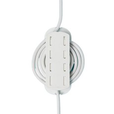 Beurrureikeu 電線 電纜線 延長線 線路 整理固定架, 白色, 1個