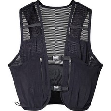 peggynco 男女通用可變形跑步背心 TV-100, 黑色