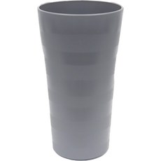 Hwabunworld 波浪花盆, 灰色, 1個