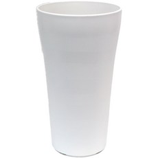 Hwabunworld 波浪花盆, 白色, 1個