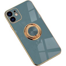 일상가득 골드 핑거링 후면 풀커버 휴대폰 케이스