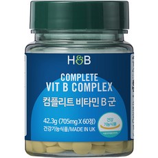 Hollandn Barrett 綜合維他命B群補充錠 42.3g, 60顆, 1個