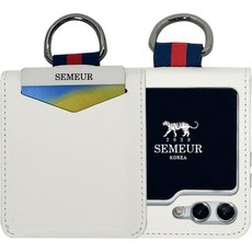 CASE PACIFIC Smer Luminous 轉軸保護皮革指環扣卡片收納手機殼