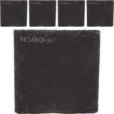 NOMOY PET 堅固的石板爬蟲餵食碗 10 x 10 cm, 5個, 單一顏色